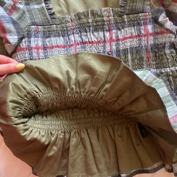 Allsaints checkered top NWOT - Picture 6 of 6